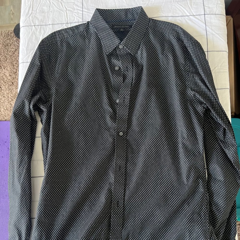 Banana Republic Dress Shirt - Black and White